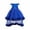 Blue, variant on ZHOGXU Kids Girls Sparkly Short Sleeve O Neck Lace Wedding Dress Puffy Formal Gown With Bow Birthday Party Outfit