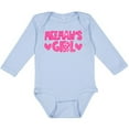 thumbnail image 3 of Inktastic Meemaw's Girl Girls Long Sleeve Baby Bodysuit, 3 of 5