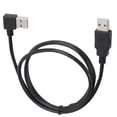 thumbnail image 1 of USB Câble de Données Coude à Droite Connecteur Conversion Disque Dur Boîte Extension Ligne 1M, 1 of 14