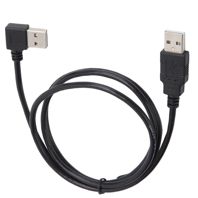 USB Câble de Données Coude à Droite Connecteur Conversion Disque Dur Boîte Extension Ligne 1M