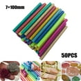 thumbnail image 1 of Chendee 50 Pcs Colle Chaude Colle Pailletée Colle Thermofusible Colorée Réparation 7x100mm, 1 of 9