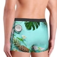 thumbnail image 4 of Kdxio Men's Boxer Briefs with Tropical Pineapple Print - Comfortable and Breathable Underwear for Everyday Wear, 4 of 7