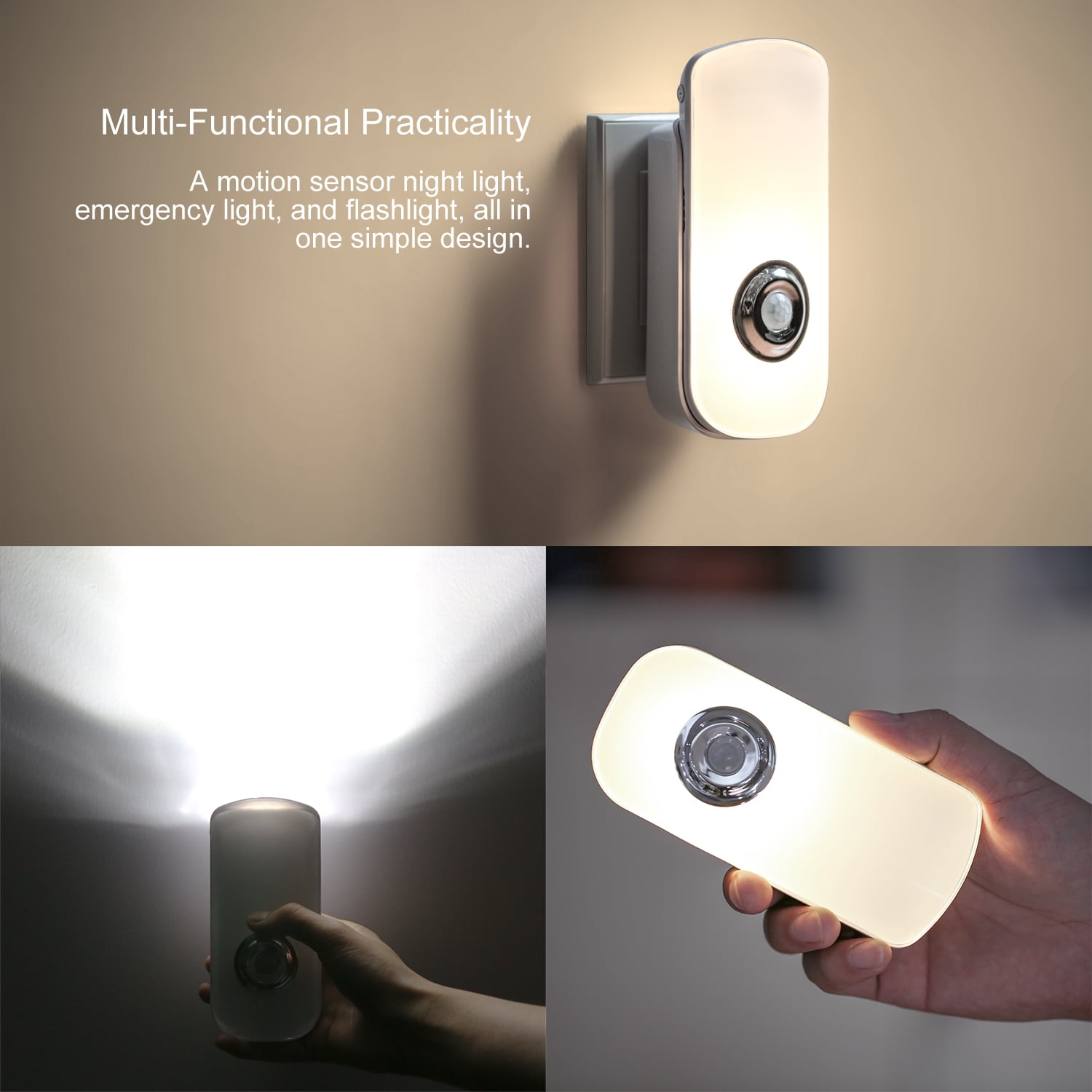 Etekcity Auto Led Night Light With Wireless Sensor Soft White Etekcity Auto Led Night Light With Wireless Sensor Soft White Com