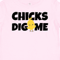 thumbnail image 4 of Inktastic Chicks Dig Me Boys Baby T-Shirt, 4 of 5