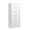 White | A, variant on Hassch 72"H Metal Storage Cabinet with 2 Glass Doors, Tall Pantry Cabinet with Adjustable Shelves and Side Hooks for Dining Room, Living Room, Kitchen, White
