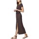 thumbnail image 1 of Sanctuary Clothing Vestido camisero con cinturón para mujer, marrón, extragrande, 1 of 1