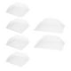 thumbnail image 1 of 6 Piezas de Cubiertas de Alimentos Grandes y Altas 17"/24" Cubiertas de Malla para Alimentos para Exteriores, Cubiertas Protectoras Plegables, Blancas, 1 of 6