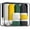 DarkGreen, variant on Micebay Travel Bottles for Toiletries 8 Pack, Tsa Approved 3-oz Travel Size Containers with Clear Bag, Silicone Squeezable Essentials Creams Jars