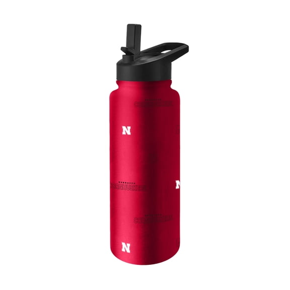 NCAA Nebraska 34oz Step And Repeat Quencher Bottle