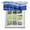 Blue, variant on Kitchen Cafe Valance Curtain for Small Windows,Sage Green Gradient Stripes Rod Pocket Short Valances,42x12in