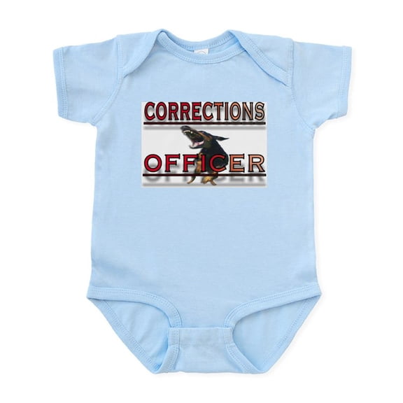 CafePress - CORRECTIONS OFFICER Infant Bodysuit - Baby Light Bodysuit, Size Newborn - 24 Months