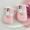 thumbnail image 6 of Apply to iPhone 14 Pro Case Kawaii Phone Cases,Cute 3D Cartoon Pink Pig Phone Case Funny Cool Soft Silicone Shockproof Protective Case Women Girls for iPhone 14 Pro, 6 of 14