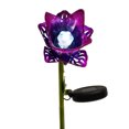 thumbnail image 3 of Forever Gifts Inc Flower Garden Decorative Solar Stake - Pink, 3 of 5