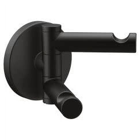 Moen Align Matte Black Double Robe Hook