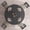 Black fine linen, variant on Farmhouse Wooden Round Dining Table for 4-6 – 47" Pedestal Base – Rustic Brown Circle Table – Ideal for Home & Kitchen – Classic Color