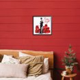 thumbnail image 4 of Stupell Industries Art Deco Glam Merry & Bright Black Framed Giclee Art, 12 x 12, by Amanda Greenwood, 4 of 8