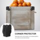 thumbnail image 3 of 8pcs Jewelry Box Corner Guards Simple Wooden Jewelry Case Corner Protector, 3 of 3