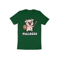 thumbnail image 6 of Funny Pig Painter Animal Pun Gift Men Women Kids Boys Girl T-Shirt Cool Animal Lover Puns Birthday Holiday Presents Men Women Kids Tshirt, 6 of 10