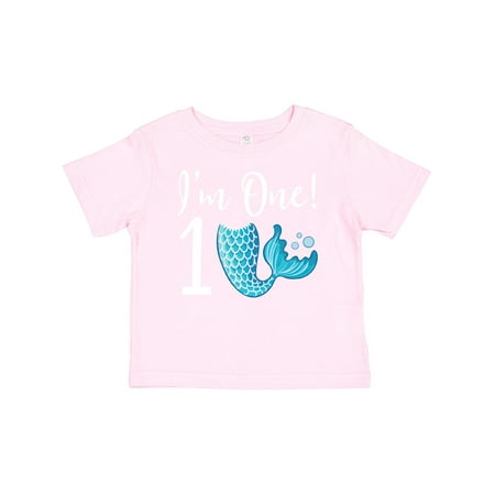 

Inktastic 1st Birthday Mermaid Party Gift Baby Girl T-Shirt