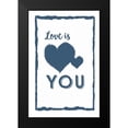thumbnail image 2 of Murdock, Ramona 17x24 Black Modern Framed Museum Art Print Titled - Love is You, 2 of 5
