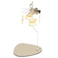 thumbnail image 4 of ANGGREK Rotating Candle Holder,  Candle Holder Round Triangle Tray For Party For Home Decoration For Photo Prop, 4 of 8