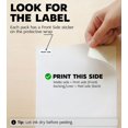 thumbnail image 3 of Premium Printable Vinyl Sticker Paper for Inkjet Printer and Laser - 50 White Matte Sticker Paper Waterproof - Durability Adhesive Paper 8.5 x 11, Fa, 3 of 9