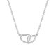 thumbnail image 1 of Collar de mujer personalizado, colgante en forma de corazón, incluido para tu hija y tu mamá. Bi, 1 of 5