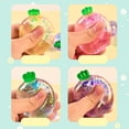 thumbnail image 6 of Gel Stress Balls Radish Shaped Design Transparent Body Soft Squeeze Texture Interesting Decompression Dolls Anxiety Relief Doll, 6 of 9