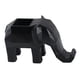 thumbnail image 5 of Figura de elefante geométrica, adorno de mesa, portalápices, artesanía coleccionable Negro, 5 of 9