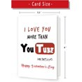thumbnail image 3 of Tarjeta de San Valentín PUGAILA divertida tarjeta de amor para él y ella, 3 of 7