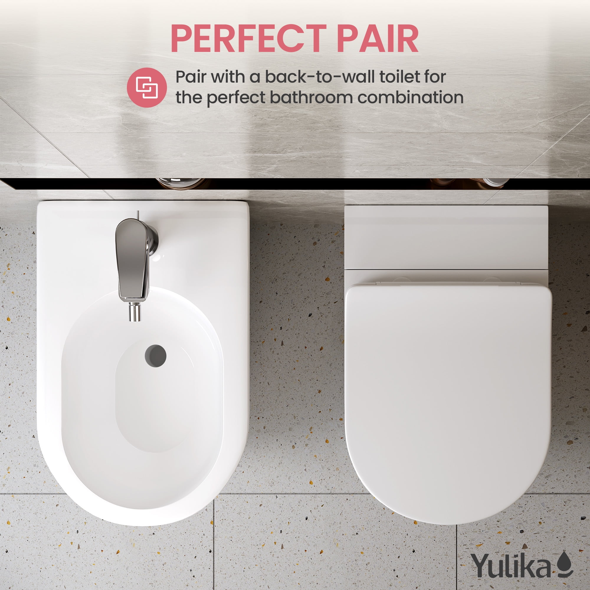 Handheld Bidet Sprayer for Toilet, Hot & Cold Water Control, Stainless Steel Nozzle, Easy Install Bathroom Bidet