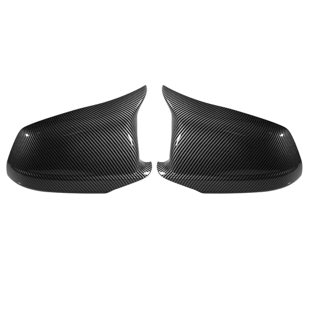 Par Coche Exterior Retrovisor Espejo Cubierta Tapa Carbono Fibra Patrón