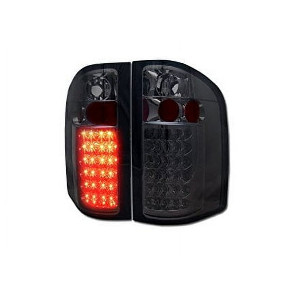 Smoke Led Tail Lights Rear Brake Lamps Chevy Silverado Truck