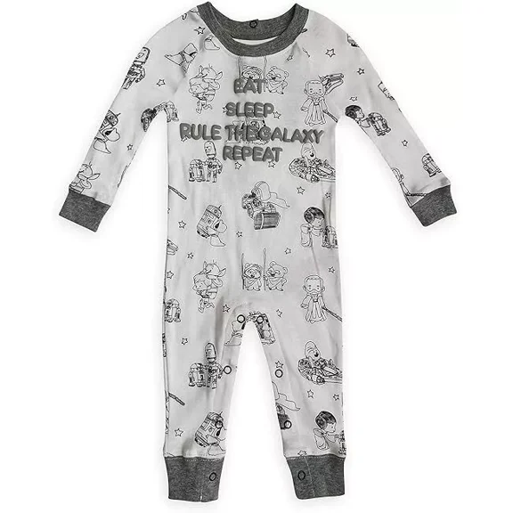 STAR WARS Stretchie Sleeper for Baby, Size 0-3 Months