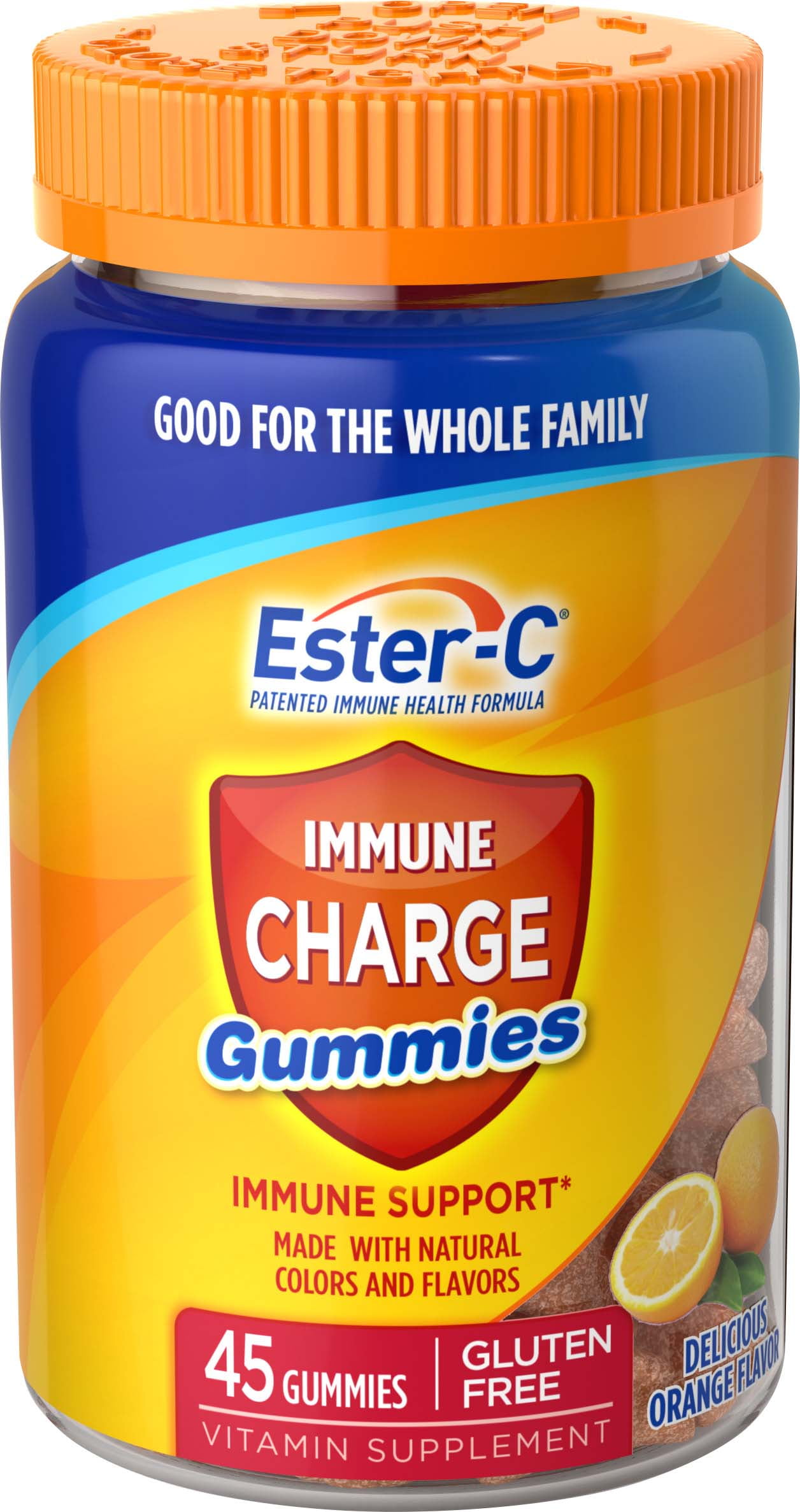 EsterC® Vitamin C, Immune Charge Gummies, 45 Count