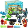 thumbnail image 1 of Set de figuras Maikerry PVZ Plants vs Zombies, 9 piezas, para niños, 1 of 7
