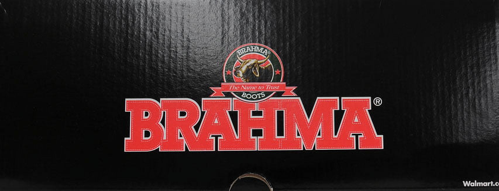 Brahma Men's Waterproof Work Boots, Ankle-High Brown, 11