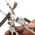 thumbnail image 4 of Liquidation! Outil de Découpe de Fil Multifonction 7 Pouces Cadeau Outil de Découpe de Fil Électrique Robuste et Outil de Fronçage pour Découpe et Fronçage Taille Unique Argent, 4 of 9