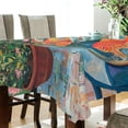 thumbnail image 5 of Yayeee Tablecloths 60" x 120" Rectangle Wrinkle Resistant Party Table Cover, Art Goldfish Bowl, 5 of 8