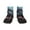 2 Black-2, variant on Urban Mechanical Dragon Pattern Quarter Crew Socks,Toe Seamed Ankle Socks,Cotton Cushioned Breathable Athletic Crew Sports Socks