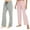Pink/Light Grey Mel., variant on U2SKIIN 2 Pack Pajama Pants for Women, Soft Lounge Lightweight Sleep Pj Bottoms, (Black/Dark Grey Mel, M)
