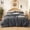 06-Dark Grey 2, variant on U by Bedsure Tufted Boho Comforter Set, 3 Pieces Farmhouse Shabby Chic Embroidery Bed Set, Soft Jacquard Comforter for All Seasons,King,Dark Grey