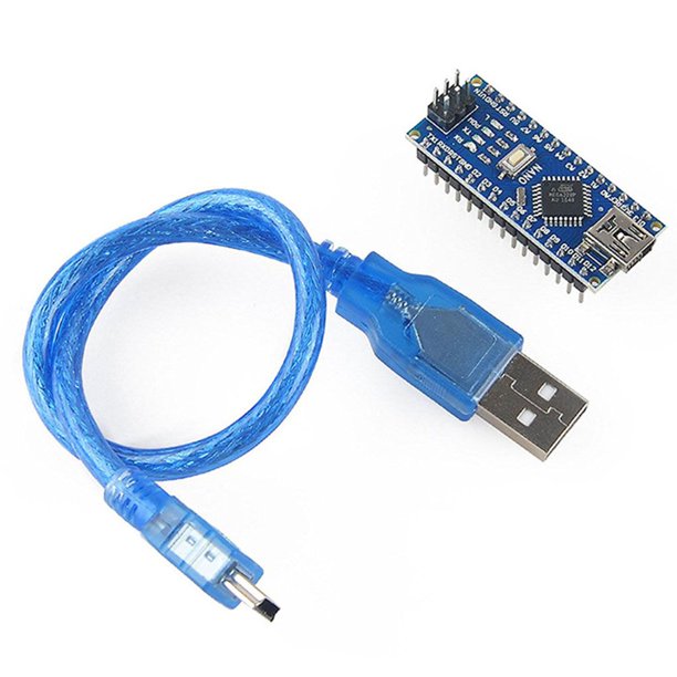 Mini Nano V3.0 ATmega328 Board IDE Módulo electrónico y cables USB compatibles con Arduino Inevent MK1458-00