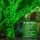 thumbnail image 4 of Guirnalda de luces navideñas Weillsnow, 50 m, 500 LED, verde, impermeable, 4 of 9