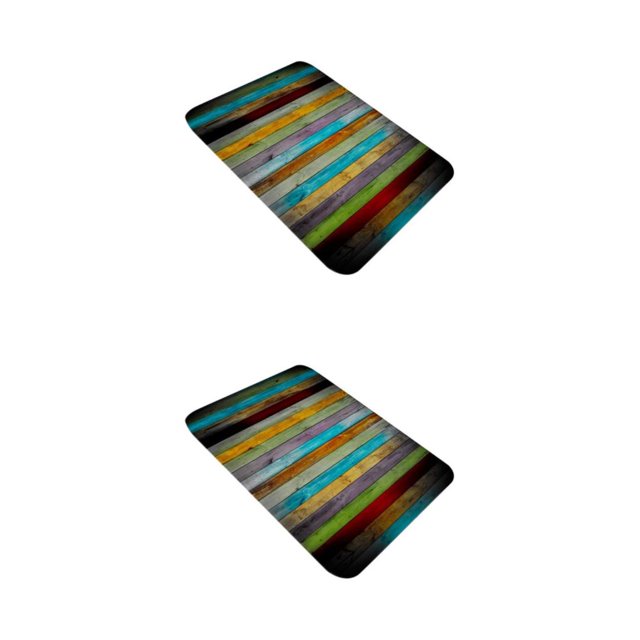 ZheElen Multifunctional Floor Rug Any Room Mould Proof And Easy To Clean Non-skid Runner Carpet Bedroom Mat Runner Rugs As Shown 2Set
