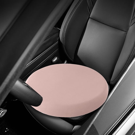 Tgbvmt 15.75 Inch Round Japanese Style Car Seat Cushion Breathable Milk Silk Fabric Anti Slip Bottom Pressure Relief Slow Rebound Removable Washable Multi Scene for Car Office Home