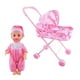 thumbnail image 4 of de Plástico Jugar Juguetes Muñeca con Cochecito Cochecito Conjunto de Juguete UNA CUTICAT Los niños fingen jugar, 4 of 6