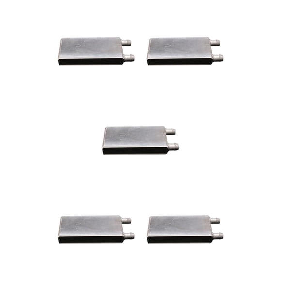Sidaley Accesorios de bloque de refrigeración por agua líquida de CPU, componente de computadora, accesorio de PC, bloques de disipador de calor, Type5 NO5