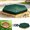 Green, variant on Octagon Sandbox Cover, 55.1"x43.3"x7.9", Waterproof Oxford Cloth Sandbox Lid with Drawstring, Dust & Weather Protection for Backyard Patio Garden Play Area Garden Play Area(Black)