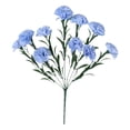 thumbnail image 2 of Carnation Bouquet Verdsylv 10 Heads Artificial Carnation Bouquet | Real Latex Bridal Wedding Flowers | Home Decoration Faux Floral Arrangement | 1 Bundle, Latex Wedding Flowers, 2 of 6